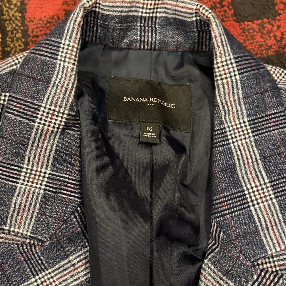 Womens Banana Republic double breasted blazer - Picture 2 of 7